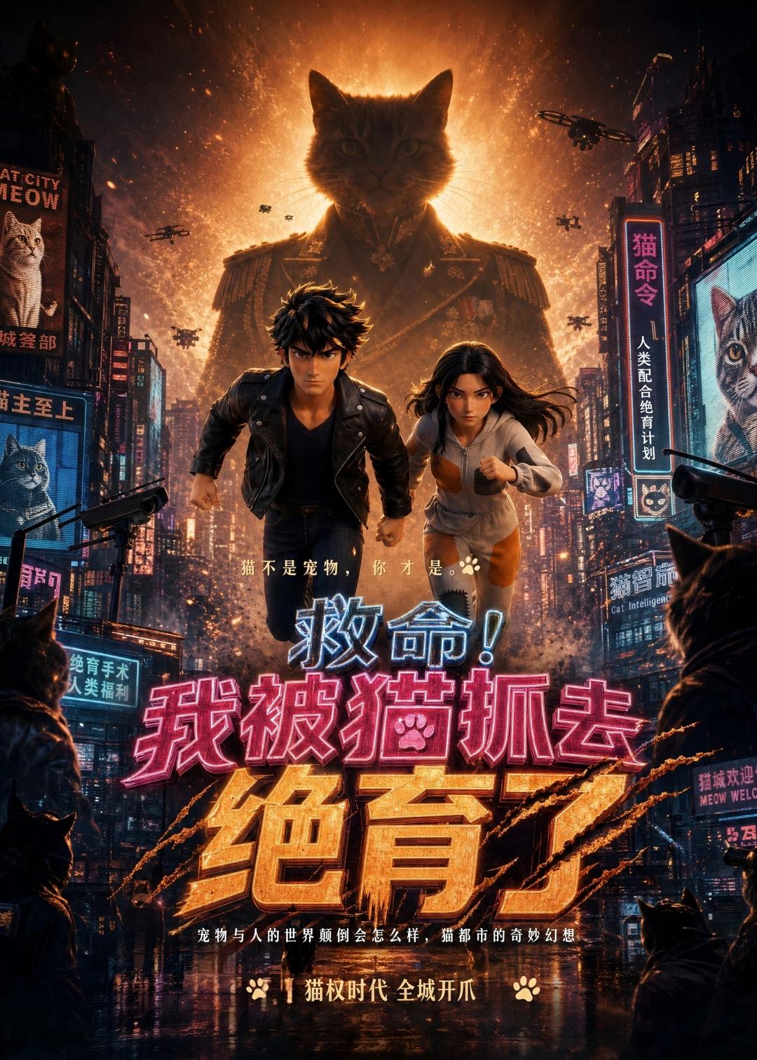 救命！我被猫抓去绝育了    动漫
